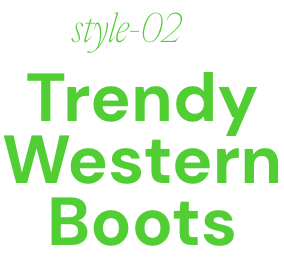 style-02 Trendy Western Boots
