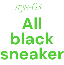 style-03 All black sneaker