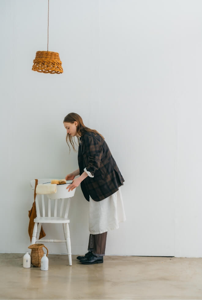 White autumn dress