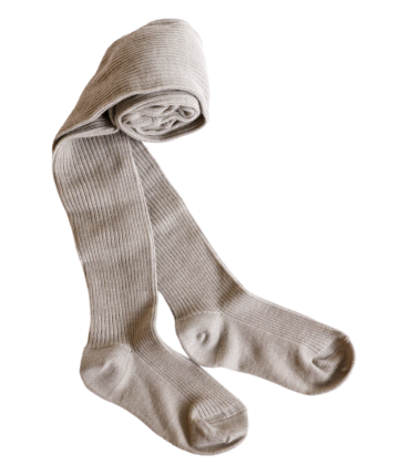 2×2 RIBBED WOOL TIGHTS 電子×ウール 2×2リブタイツ