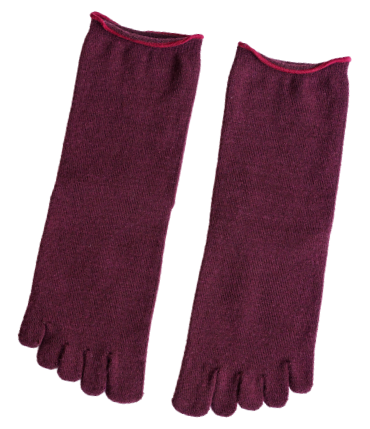 WOOL FIVE-TOE SOCKS