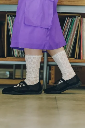 ミディ | クラシカルレースソックス