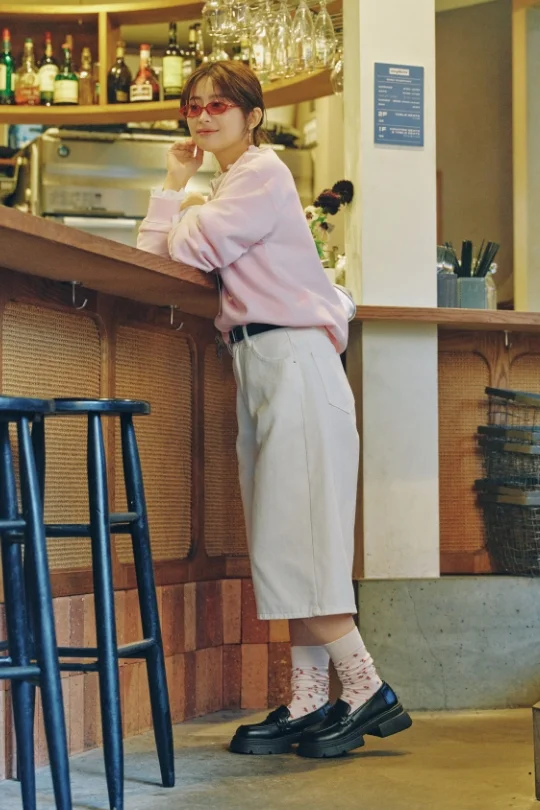 ミディ | プチメッシュフラワーソックス