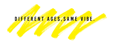 Different ages,same vibe.