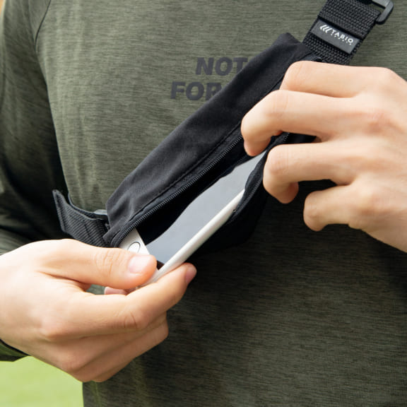 TABIO SPORTSオリジナルランニングポーチ