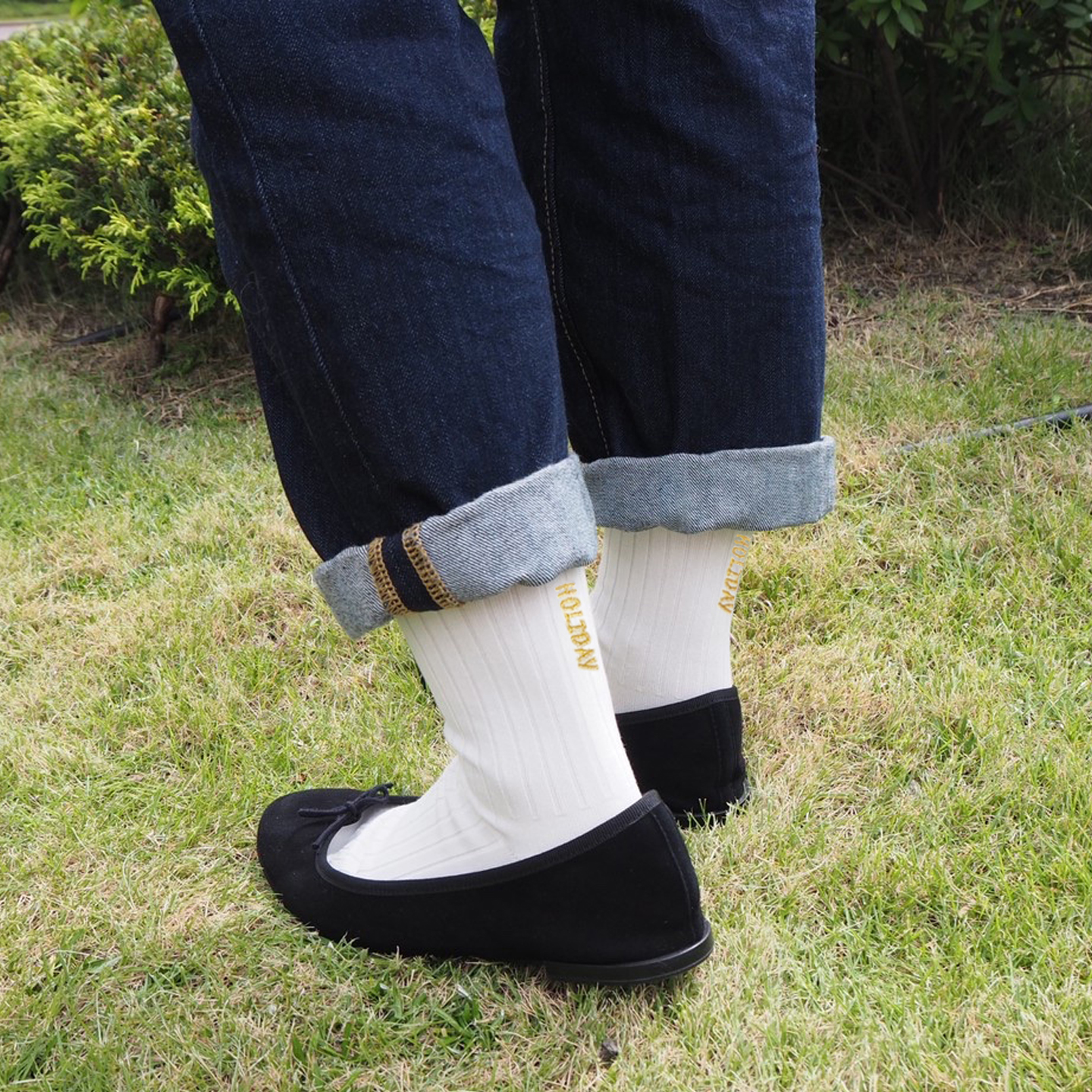 One Point Rib Socks 靴下屋公式通販 Tabio オンラインストア