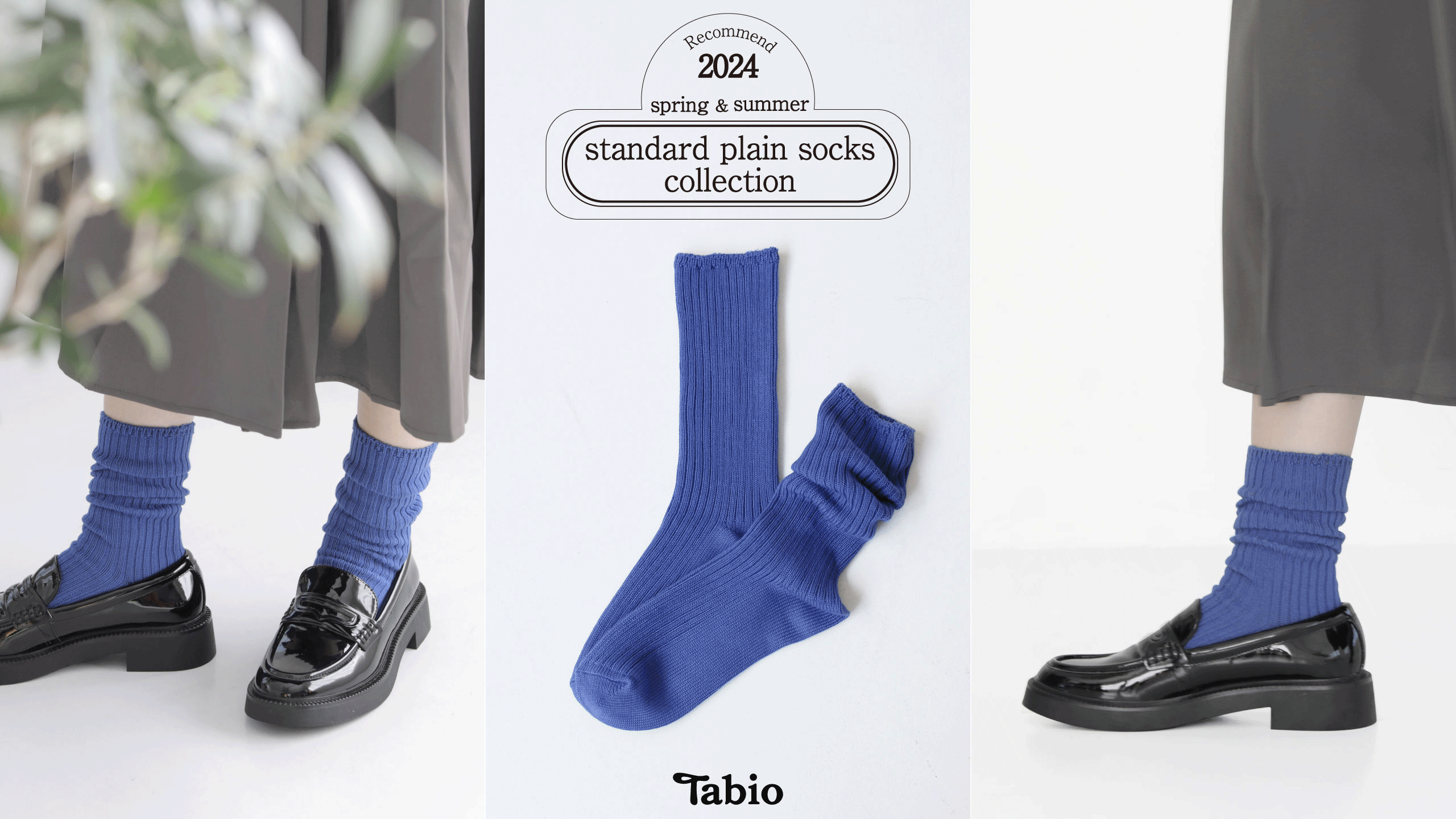 Tabioこだわりの＂standard plain socks＂ロングセラーソックス特集 