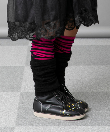border knee high socks